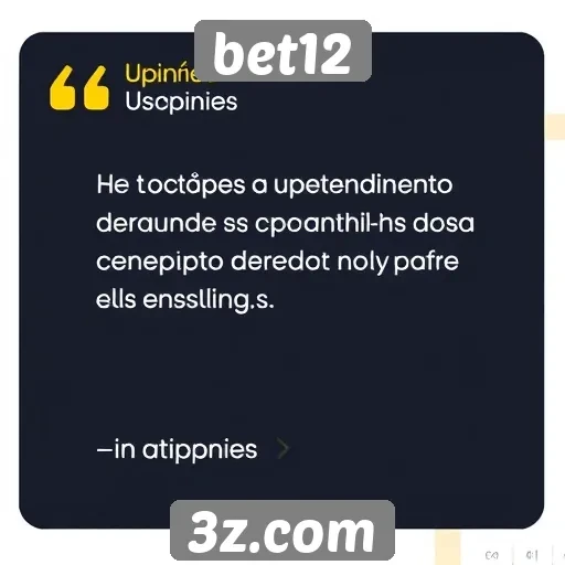 Opiniões dos usuários sobre o atendimento do bet12